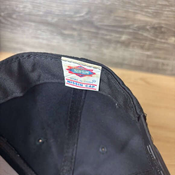 Vintage Army Security Agency Hat Cap Snapback Black Pacific Veteran Adjustable - Picture 8 of 10